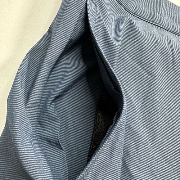 NWT Travis Mathew Men’s Carlsbad Blue Micro Stripe Golf Shorts - Size 42 - Picture 4 of 10